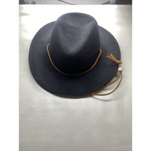 Women's Vintage Bollman Doeskin Felt 100% Wool Cowgirl HAT -  Black USA